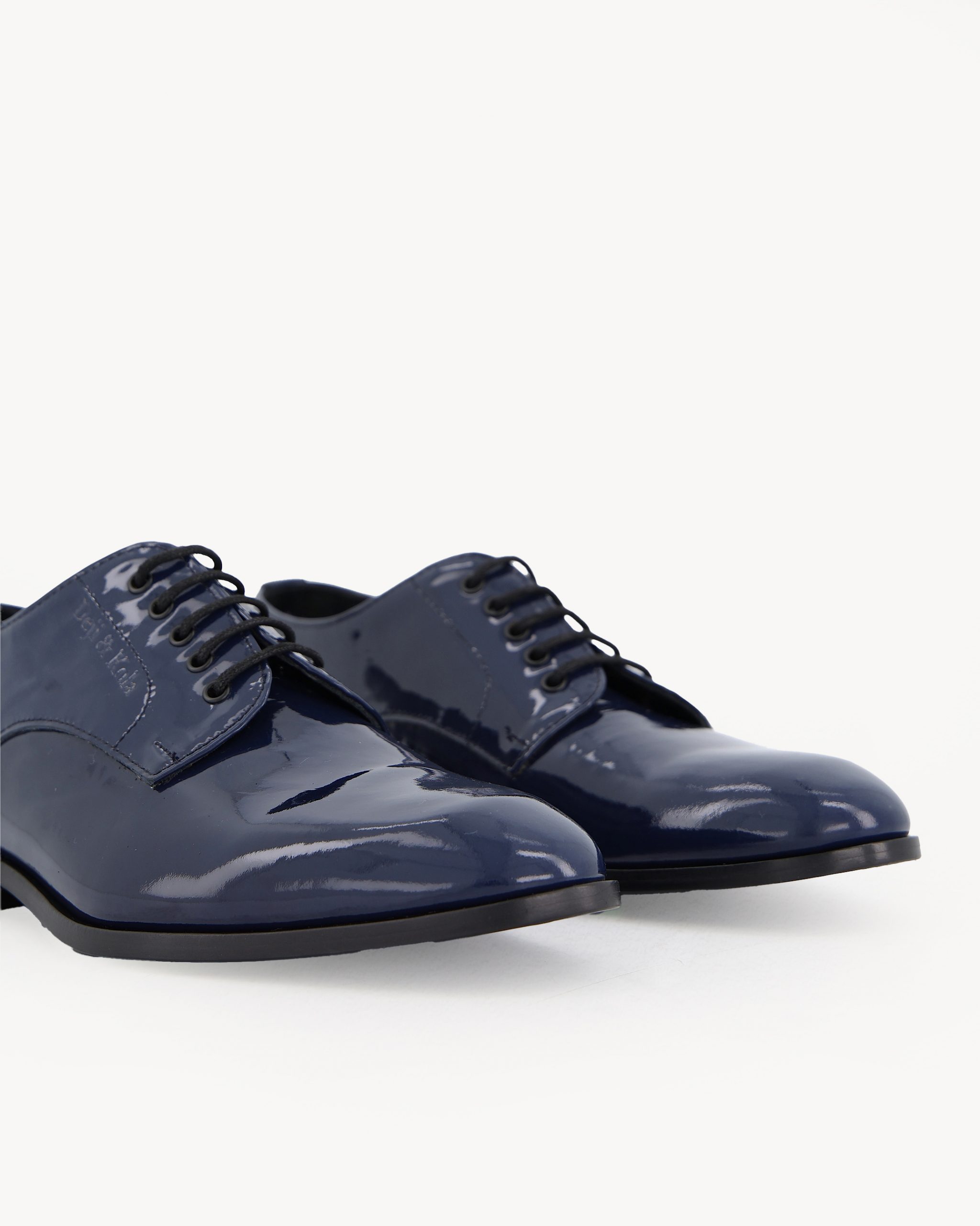 Shop Men’s Navy blue Derby Shoes – Lace Up Shoe | Deji & Kola