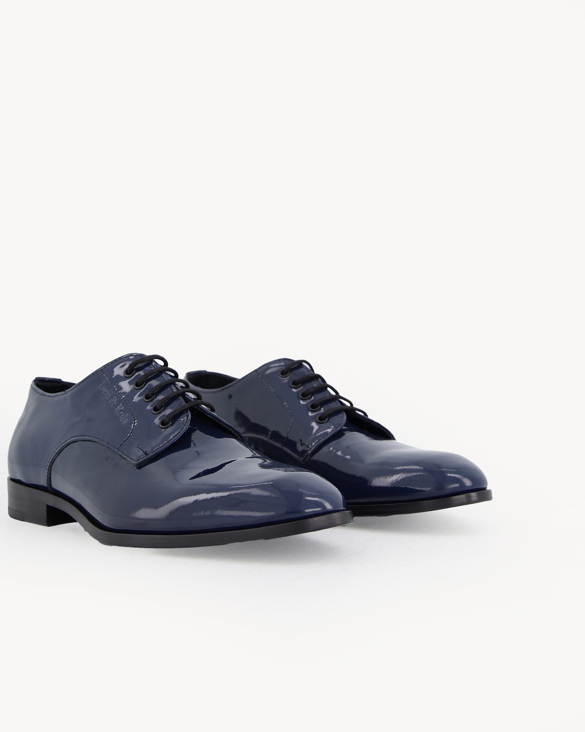 Shop Men’s Navy blue Derby Shoes – Lace Up Shoe | Deji & Kola