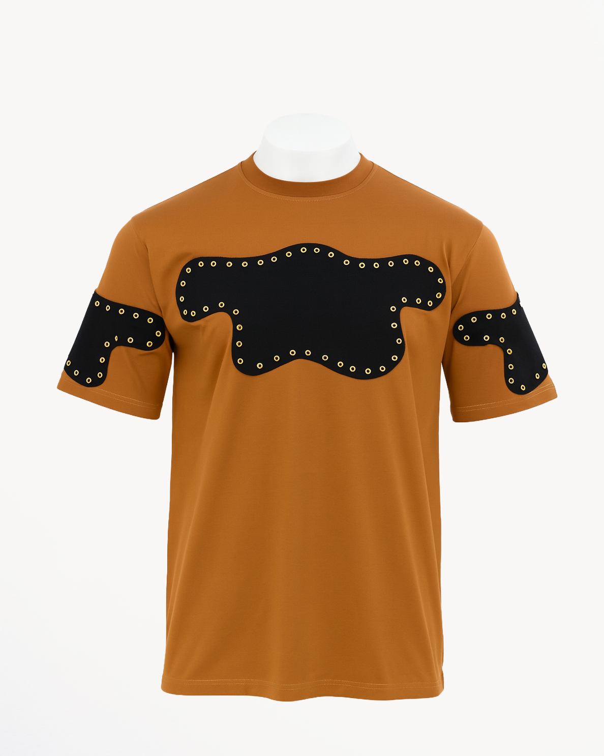Buy Orange crewneck short sleeve shirt DK Polo-Shirt | Deji & Kola