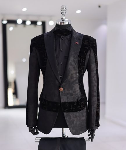 The “Wrap on Black” Suit 3