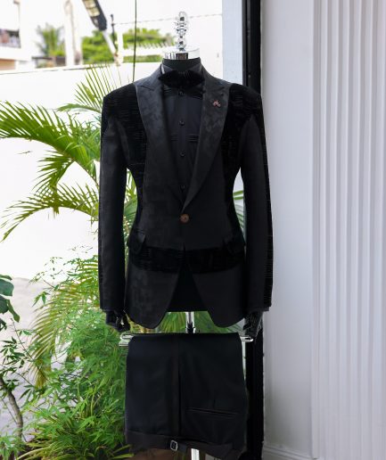 The “Wrap on Black” Suit 3