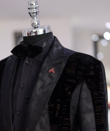 The “Wrap on Black” Suit 3