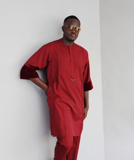 The “Alkebulan” 04 Agbada.