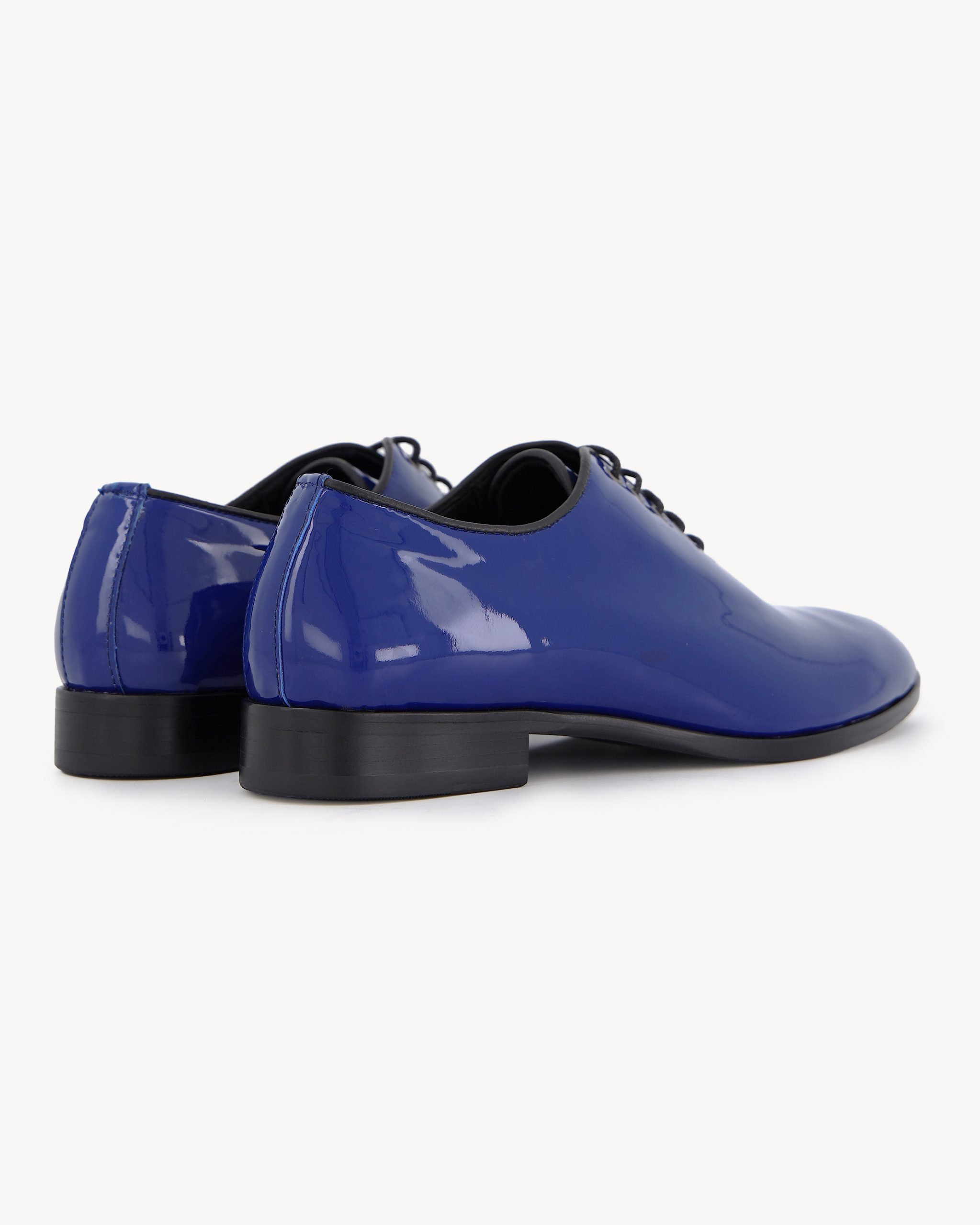 Shop Men’s Royal blue Derby Shoes – Lace Up Shoe | Deji & Kola