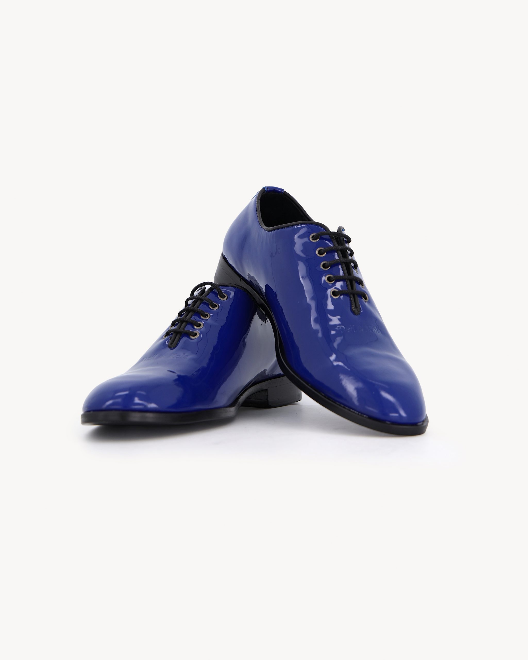Shop Men’s Royal blue Derby Shoes – Lace Up Shoe | Deji & Kola