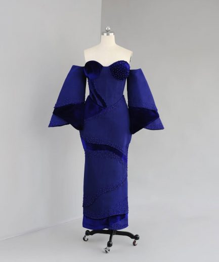 The "Bulanko" Aso-Oke Dress