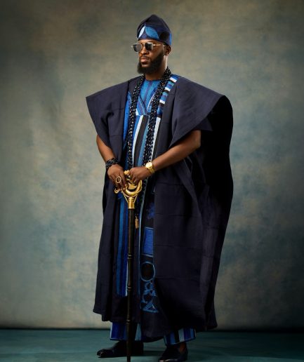 The “Regal Sapphire” Agbada.