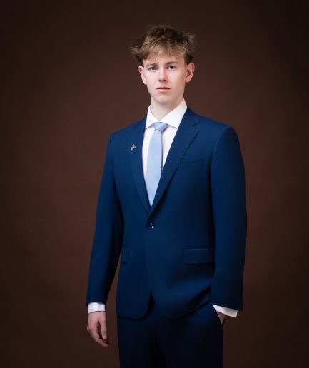 The “Blue Down” Suit