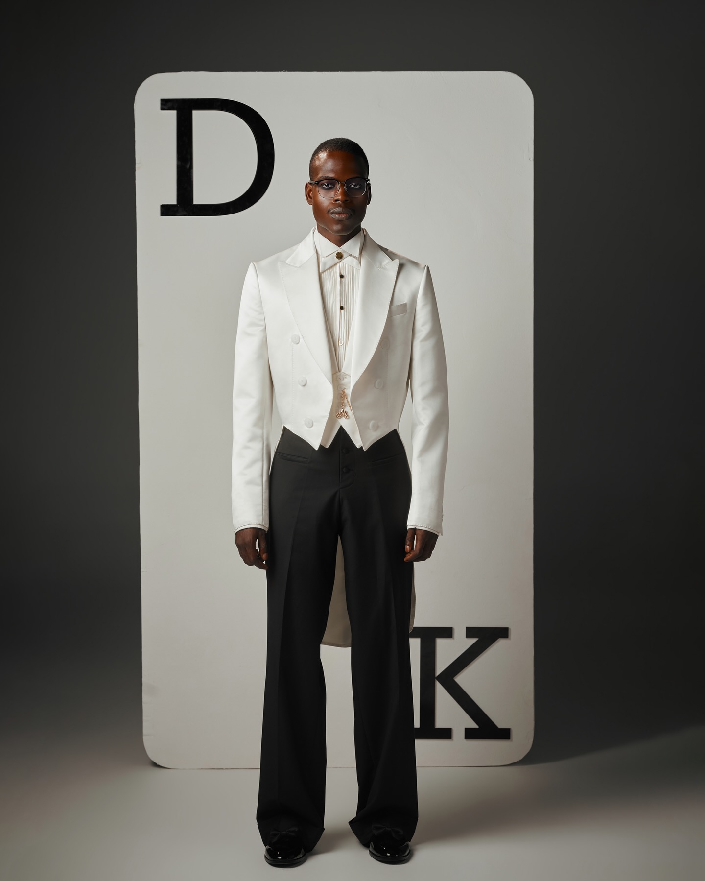 Shop Ivory Suit Silk Tail Suit For Men - Ratio 50:60:90 | Deji & Kola