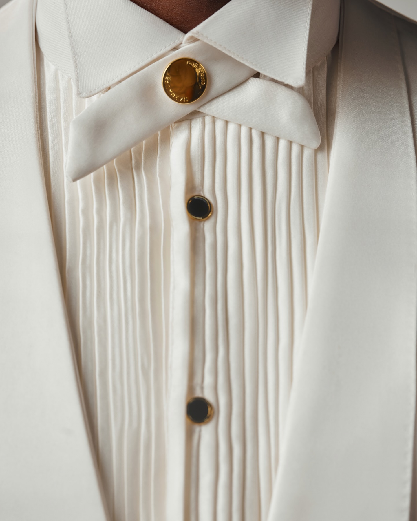 Shop Ivory Suit Silk Tail Suit For Men - Ratio 50:60:90 | Deji & Kola