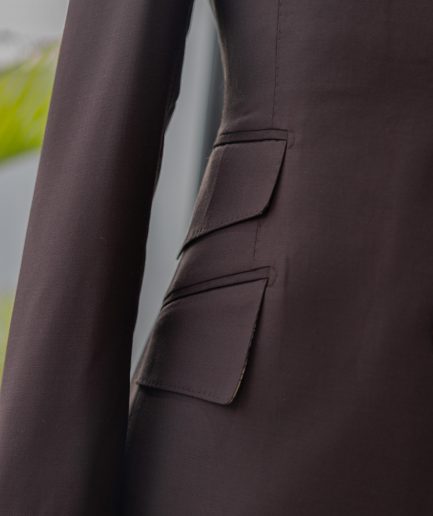 The "DBS" 1 – Brown Business Suit with Notch Lapel