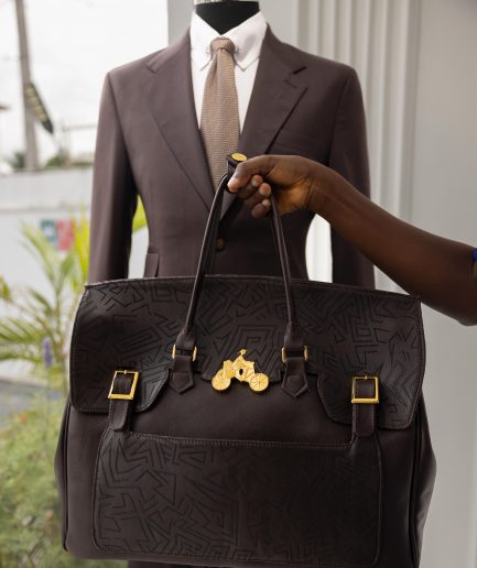 The "DBS" 1 – Brown Business Suit with Notch Lapel