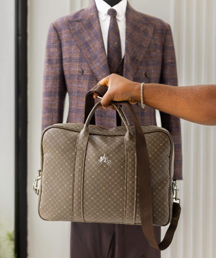 The "DBS" 2 – Brown Double-Breasted Check Suit