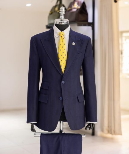 The "DBS" 3 – Navy Blue Business Suit