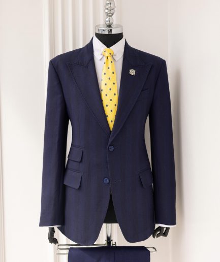 The "DBS" 3 – Navy Blue Business Suit