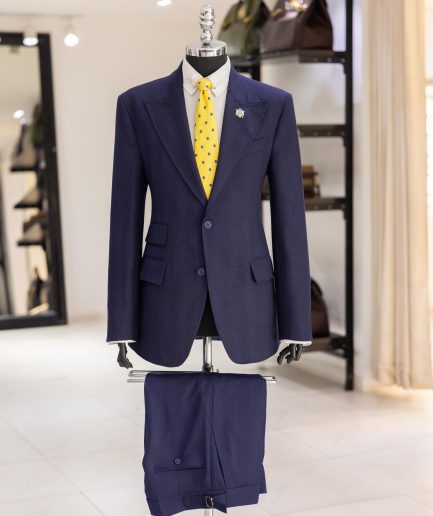 The "DBS" 3 – Navy Blue Business Suit