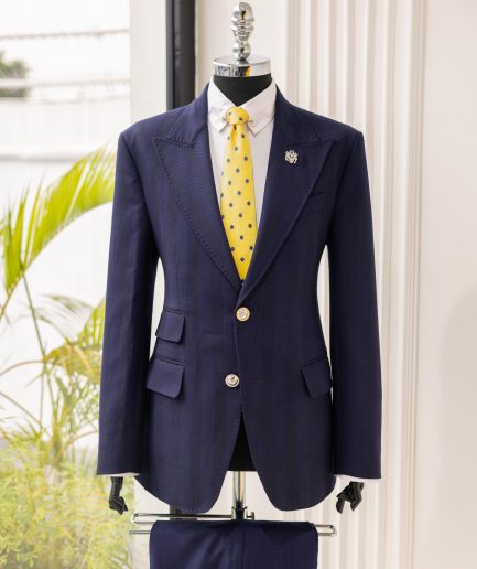 The "DBS" 3 – Navy Blue Business Suit