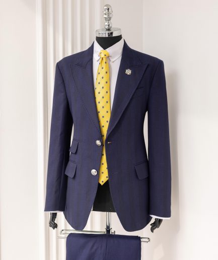 The "DBS" 3 – Navy Blue Business Suit