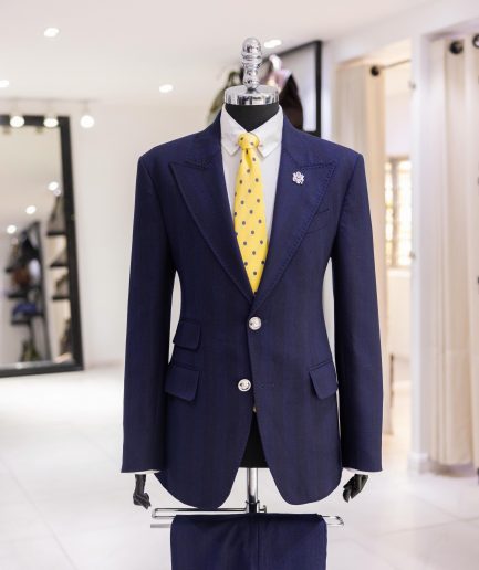 The "DBS" 3 – Navy Blue Business Suit