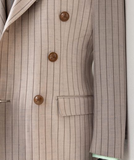 The "DBS" 4 – Light Brown Double-Breasted Business Suit