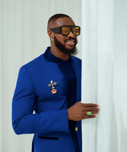 The "Blue Command" – Multi-Layer Patterned Suit