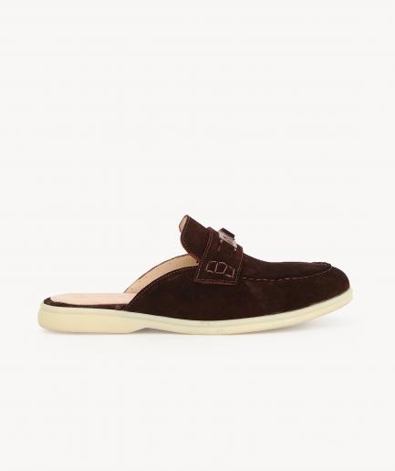 Scuro Dayboat 1 - Suede Loafer Mule