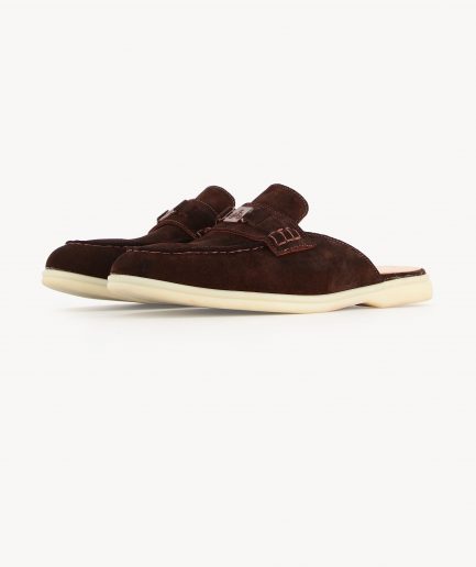 Scuro Dayboat 1 - Suede Loafer Mule