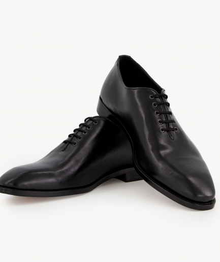 DKOX 14 - Wholecut Oxford Shoe (Black)