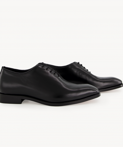 DKOX 14 - Wholecut Oxford Shoe (Black)