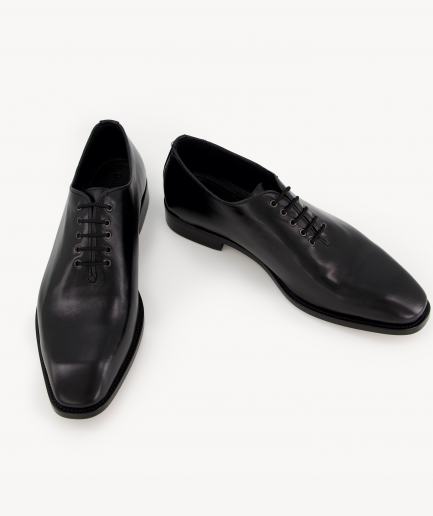 DKOX 14 - Wholecut Oxford Shoe (Black)