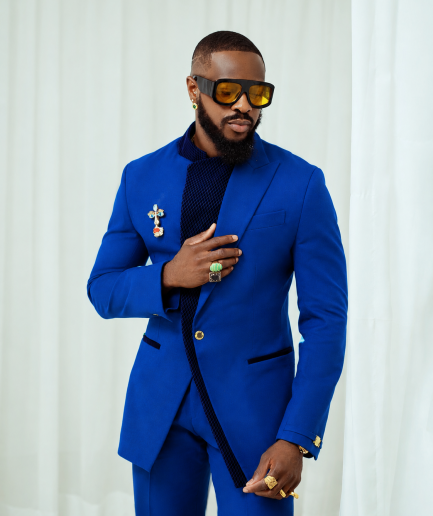 The "Blue Command" – Multi-Layer Patterned Suit