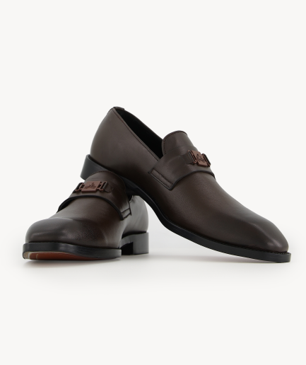 DKLF 38 – Dark Brown Leather Loafer
