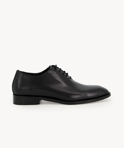 DKOX 14 - Wholecut Oxford Shoe (Black)