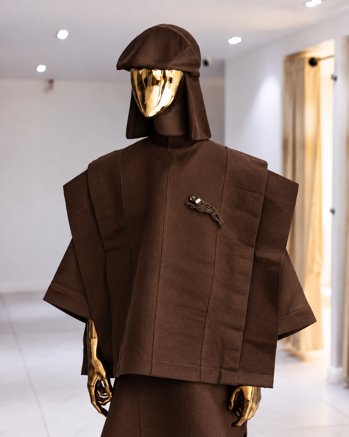 Shop Dark Brown Layered Top Back African Closure - Deji & Kola Dark Brown African Closure.