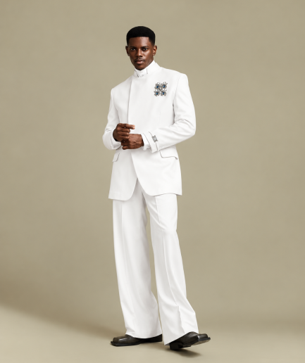 The "TPS" 1 – White Safari Suit