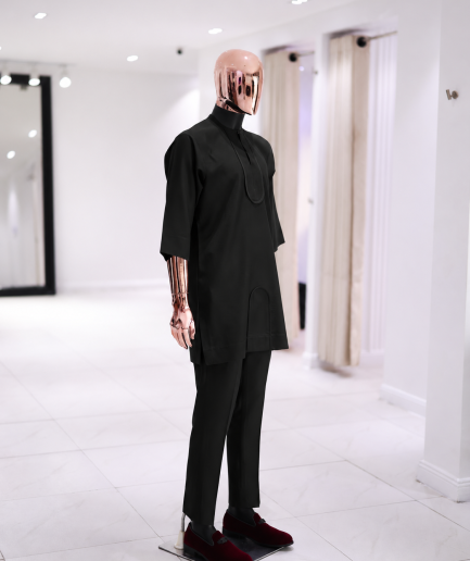 The Black “Alkebulan” Agbada.